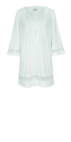 Tunic Silk white