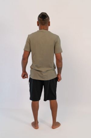 Pyjama met short Black-Vetiver