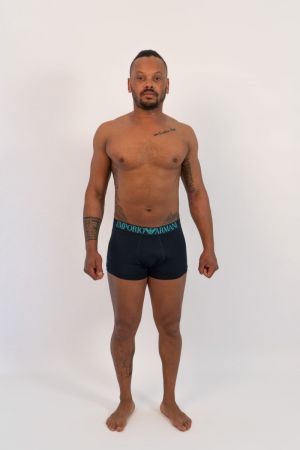Microfibre Armani blu