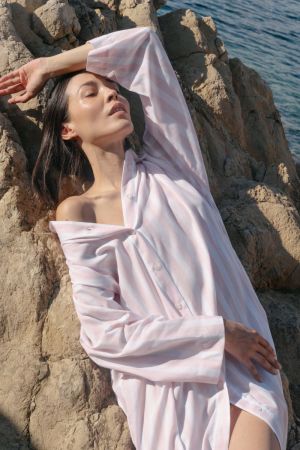Gaetana Pink stripes
