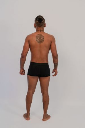 Stretch piquet Black