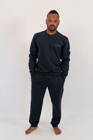 Sweater ronde hals Armani blue