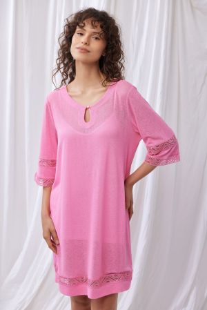 Strandjurk roze Roze