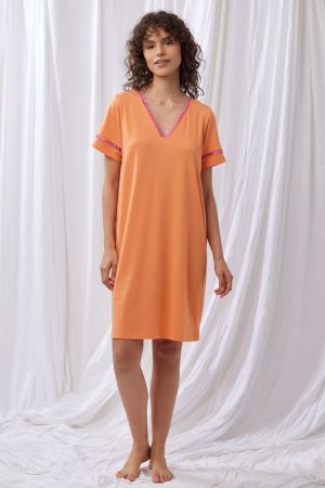 Slaapkleedje zachtoranje Oranje