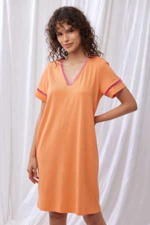 Slaapkleedje zachtoranje Oranje