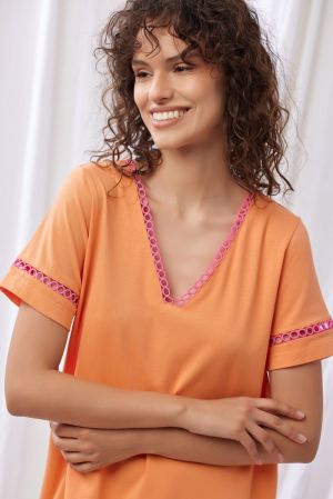 Slaapkleedje zachtoranje Oranje