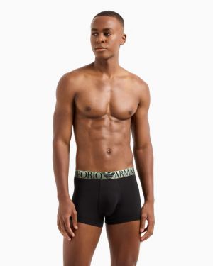 stretch cotton Black