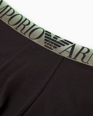 stretch cotton Black