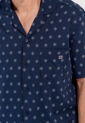 Indio Navy print