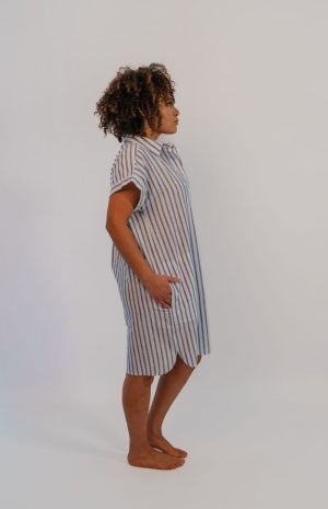 Lexi Blue stripes