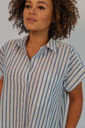 Lexi Blue stripes