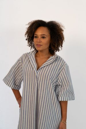 Lorena Blue stripes