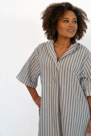 Lorena Blue stripes