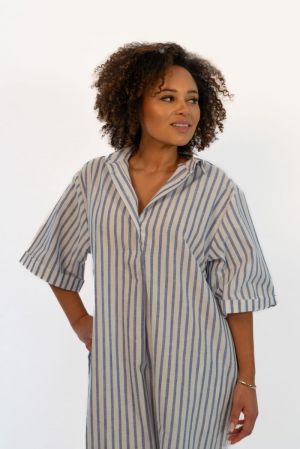 Lorena Blue stripes
