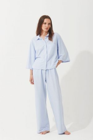 Isebel Blue stripes