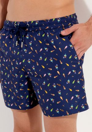 Summer Navy print