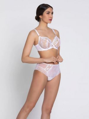 Sublime en dentelle Blanc