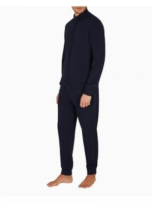 Homewear ensemble ronde hals Armani blue