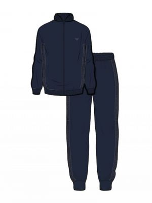 Homewear ensemble ronde hals Armani blue
