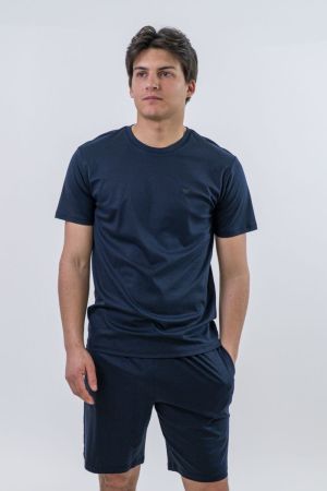 Pyjama met short Armani blue