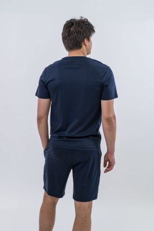 Pyjama met short Armani blue
