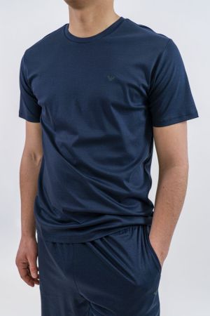 Pyjama met short Armani blue