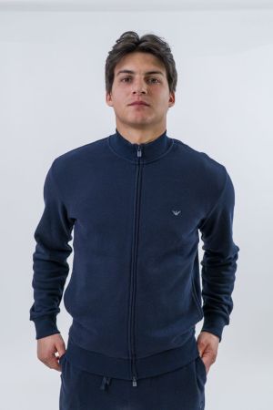 Homewear ensemble met polo Armani blue