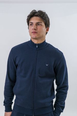 Homewear ensemble met polo Armani blue