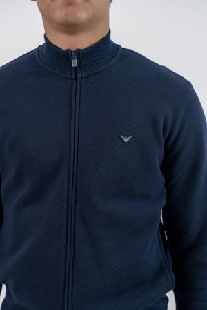 Homewear ensemble met polo Armani blue