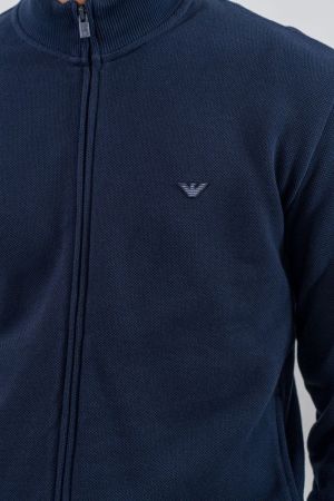 Homewear ensemble met polo Armani blue