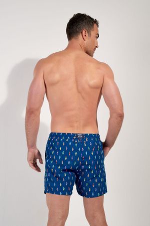 Calcio Navy print