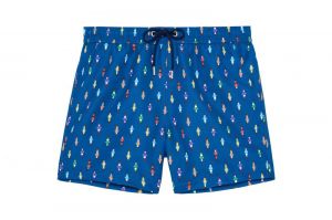 Calcio Navy print