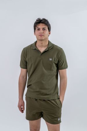 Polo Chevron olive
