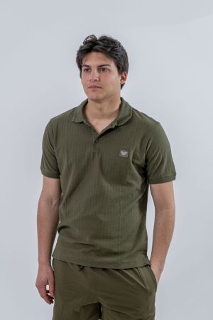 Polo Chevron olive