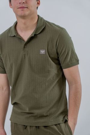 Polo Chevron olive