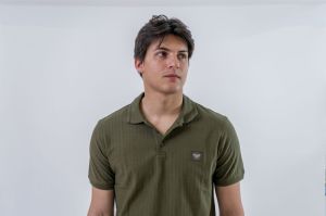 Polo Chevron olive