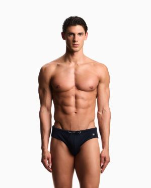 Zwemslip Armani blu