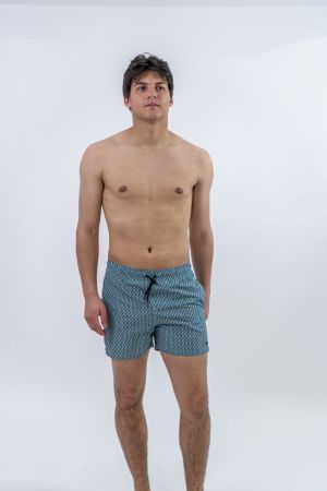 Zwemshort Sticks aqua