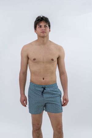 Zwemshort Sticks aqua