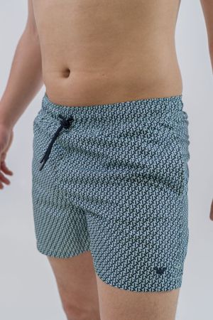 Zwemshort Sticks aqua