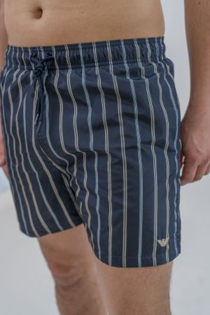 Zwemshort Strip blue