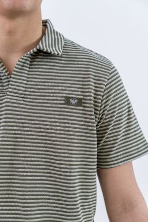 Ensemble beach Stripe olive