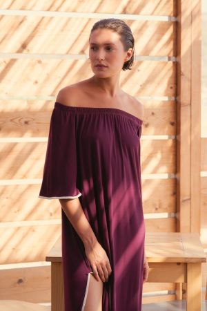 Beachwear jersey Prune